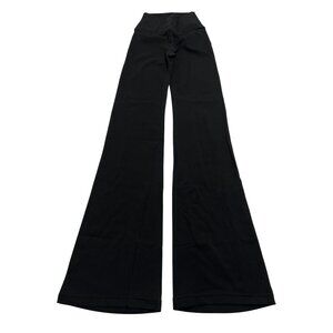 WISKII V-Waist Flare Legging Style WS244B in Black